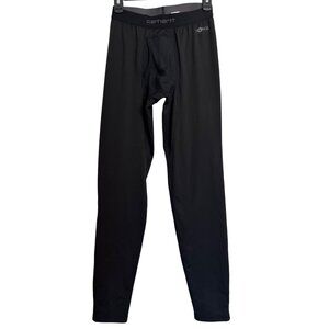 Carhartt Force Size Small Heavyweight Men's Black Knit Base Layer Pant Termal NW